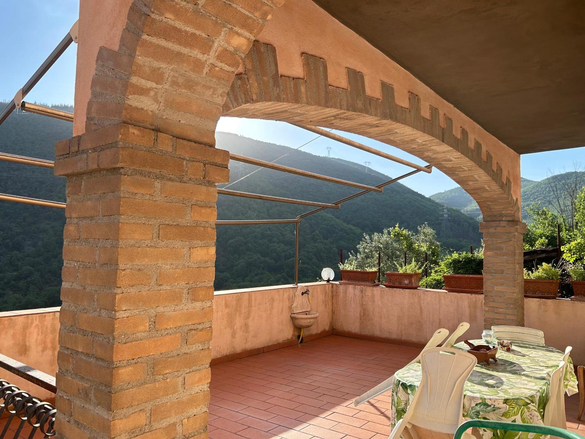 Casa Belvedere A Valle San Martino Di Spoleto Esterno foto